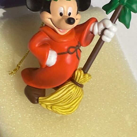 Grolier Disney President's Edition Mickey Mouse from Fantasia Ornament with Box - Picture 2 of 8